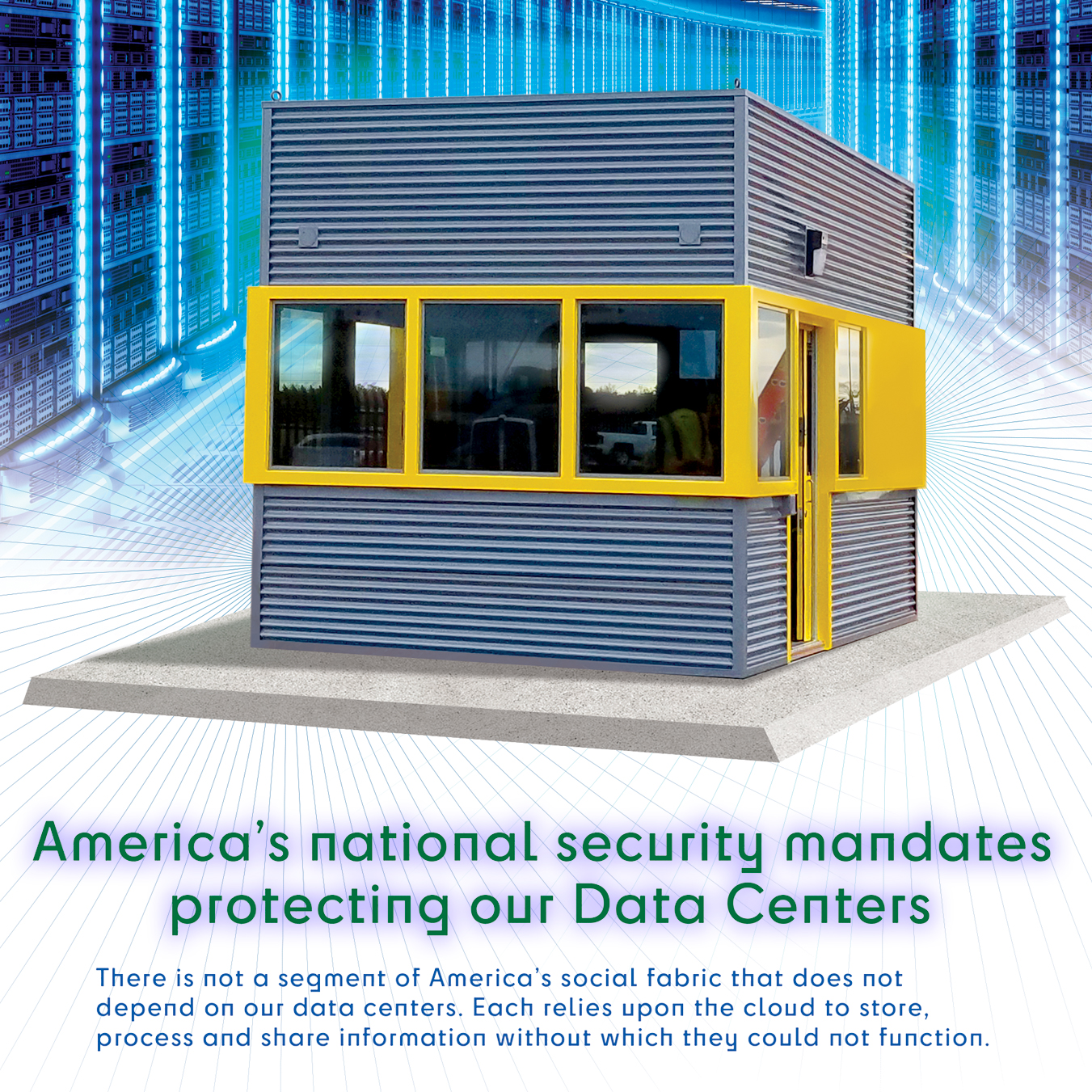 America's national security mandates protecting our data centers