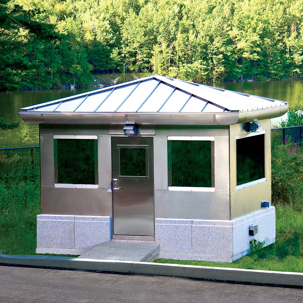 High Security Stainless Steel Guard Booth