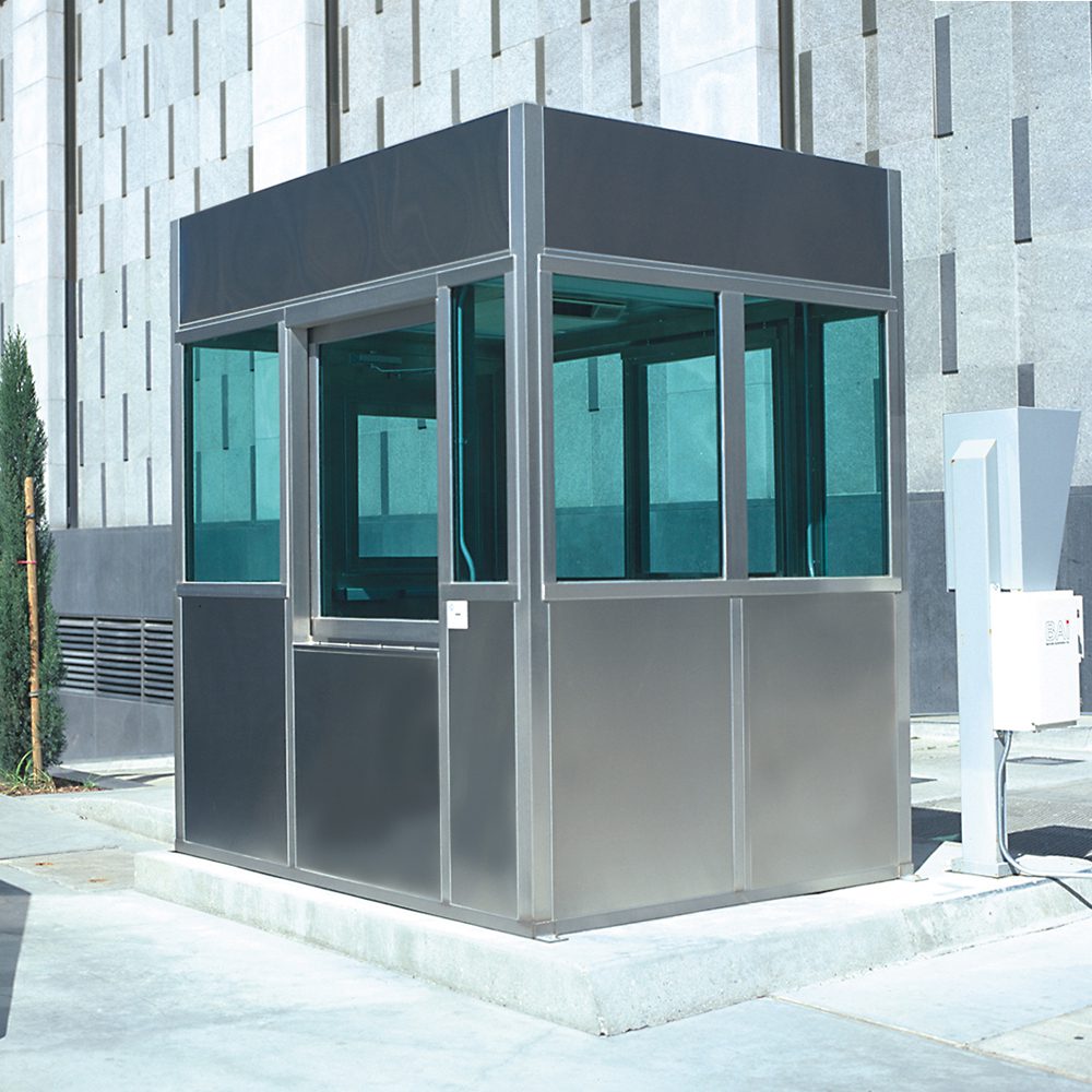 Stainless Steel Guard Booth