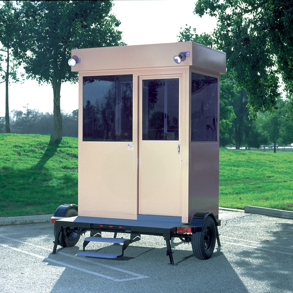 Securing Large Venues With Mobile Guard Booths