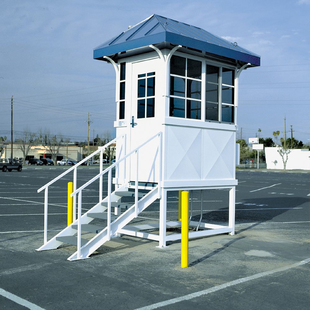 Elevated Parking Lot Booth for Sale