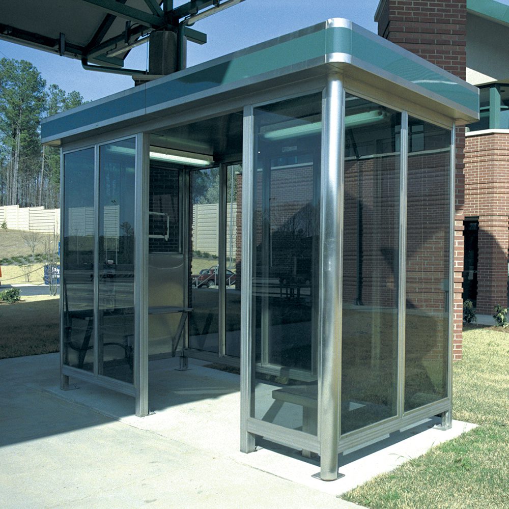 Stainless Steel Transit Shelter